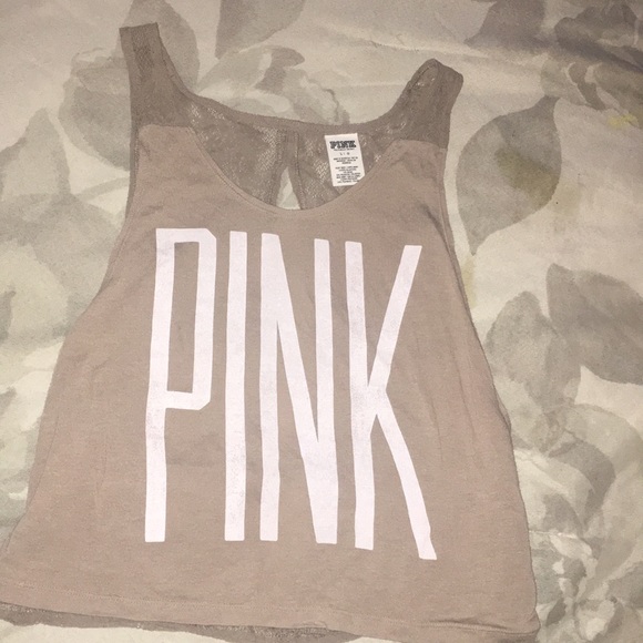 PINK Victoria's Secret Tops - Victoria's Secret PINK tank top with back cut out